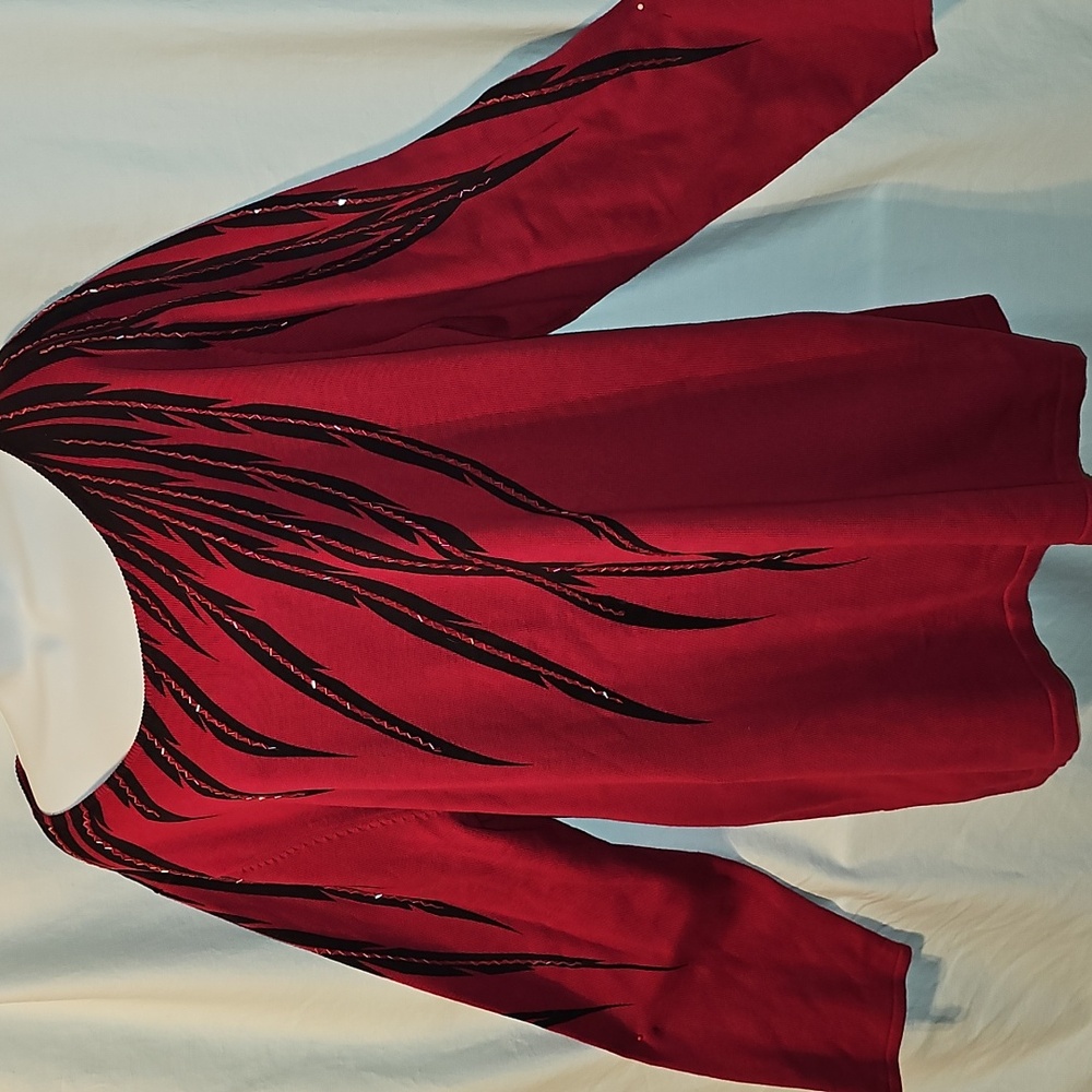Bob Mackie Wearable Art Sweater - image 3